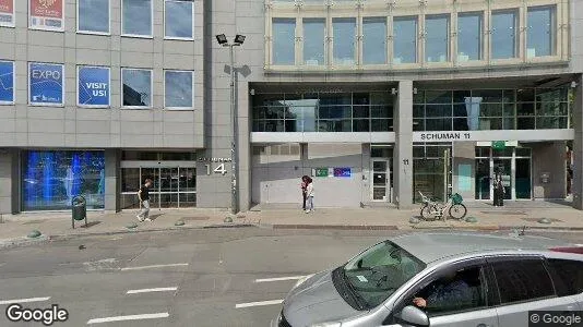 Kontorslokaler för uthyrning i Bryssel Etterbeek – Foto från Google Street View