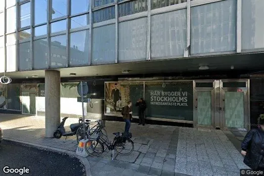 Büros zur Miete i Stockholm City – Foto von Google Street View