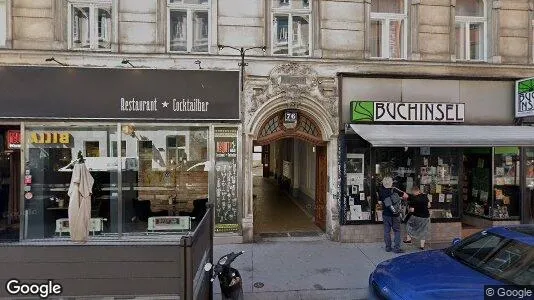 Gewerbeflächen zur Miete i Wien Margareten – Foto von Google Street View