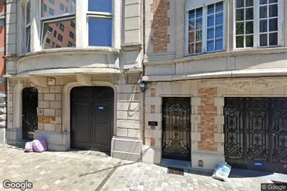 Gewerbeflächen zur Miete in Brüssel Etterbeek – Foto von Google Street View