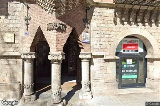 Commercial properties for rent i Barcelona Eixample - Photo from Google Street View