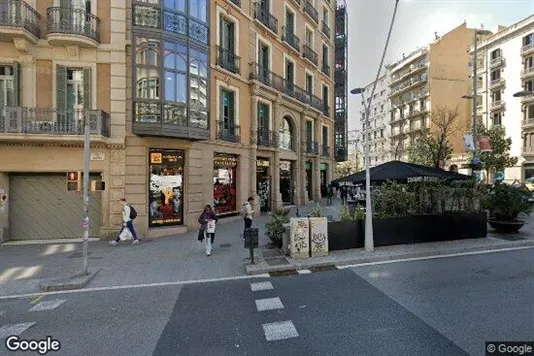 Commercial properties for rent i Barcelona Eixample - Photo from Google Street View