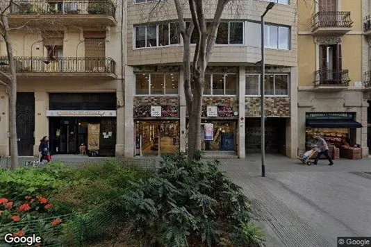 Gewerbeflächen zur Miete i Barcelona Eixample – Foto von Google Street View