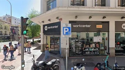 Gewerbeflächen zur Miete in Madrid Chamberí – Foto von Google Street View