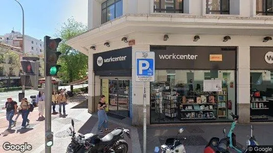 Företagslokaler för uthyrning i Madrid Chamberí – Foto från Google Street View