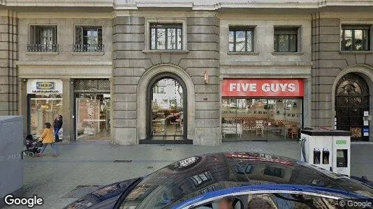 Gewerbeflächen zur Miete i Barcelona Eixample – Foto von Google Street View