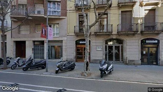 Büros zur Miete i Barcelona Eixample – Foto von Google Street View