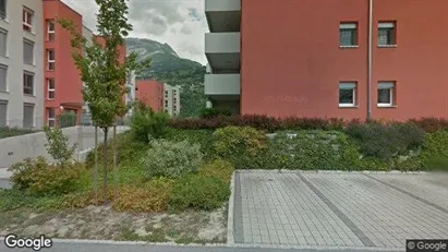 Gewerbeflächen zur Miete in Visp – Foto von Google Street View