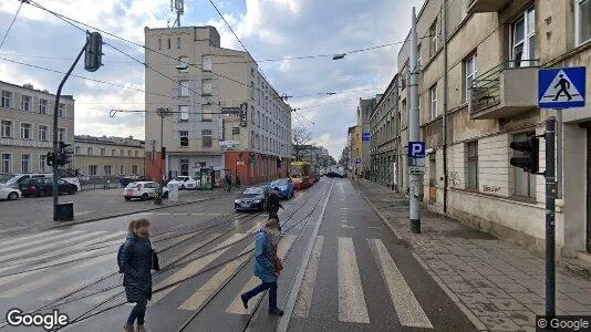 Kontorslokaler för uthyrning i Łódź – Foto från Google Street View