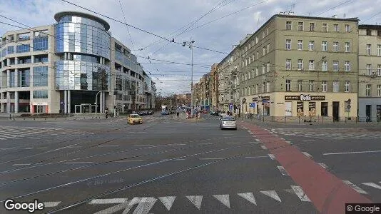 Kontorslokaler för uthyrning i Wrocław – Foto från Google Street View