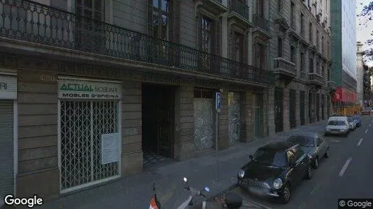 Büros zur Miete i Barcelona Eixample – Foto von Google Street View