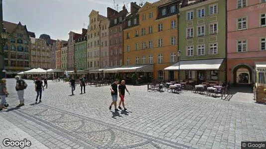 Büros zur Miete i Wrocław – Foto von Google Street View