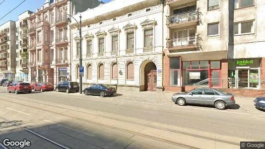 Kontorslokaler för uthyrning i Łódź – Foto från Google Street View