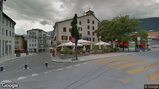 Lagerlokaler för uthyrning i Brig – Foto från Google Street View