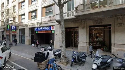 Kontorslokaler för uthyrning i Barcelona Eixample – Foto från Google Street View