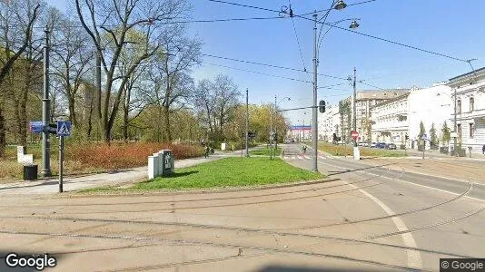 Kontorslokaler för uthyrning i Łódź – Foto från Google Street View