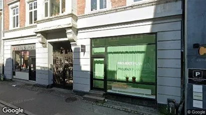 Lagerlokaler för uthyrning i Århus C – Foto från Google Street View