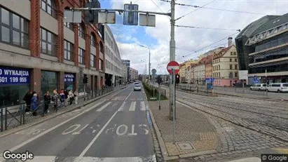 Büros zur Miete in Wrocław – Foto von Google Street View