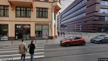 Büros zur Miete in Wrocław – Foto von Google Street View