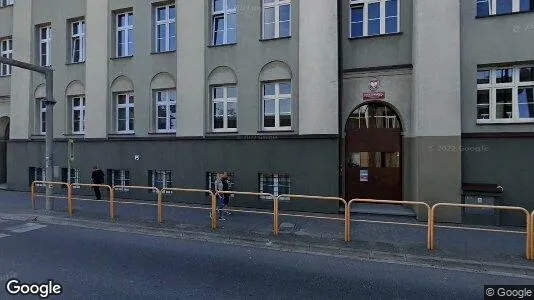 Gewerbeflächen zur Miete i Jędrzejowski – Foto von Google Street View