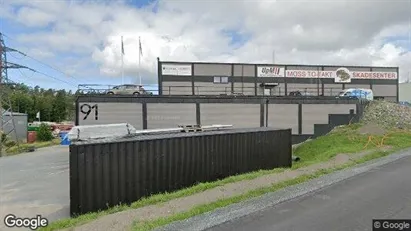 Lager zur Miete in Rygge – Foto von Google Street View