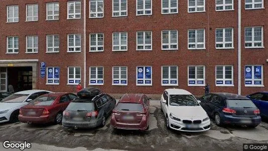 Verkstedhaller til leie i Helsingfors Keskinen – Bilde fra Google Street View