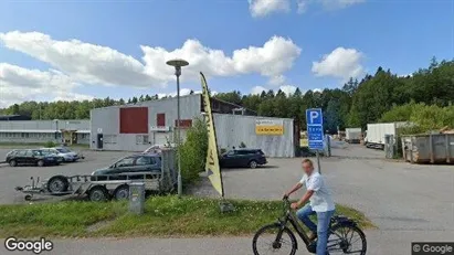 Verkstedhaller til salgs i Södertälje – Bilde fra Google Street View