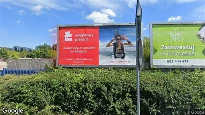 Gewerbeflächen zur Miete in Warschau Mokotów – Foto von Google Street View