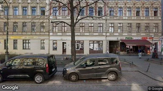 Gewerbeflächen zur Miete i Berlin Friedrichshain-Kreuzberg – Foto von Google Street View