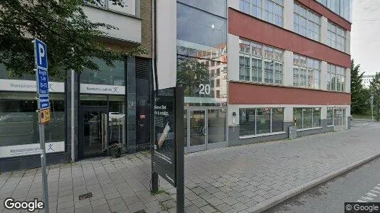 Office spaces for rent i Hammarbyhamnen - Photo from Google Street View