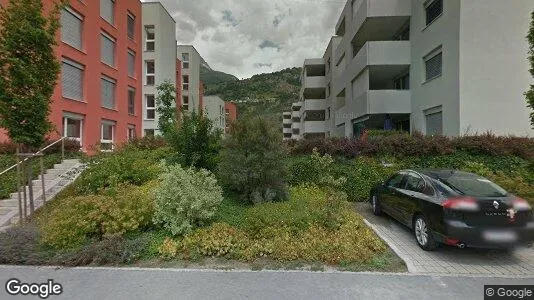 Företagslokaler för uthyrning i Visp – Foto från Google Street View