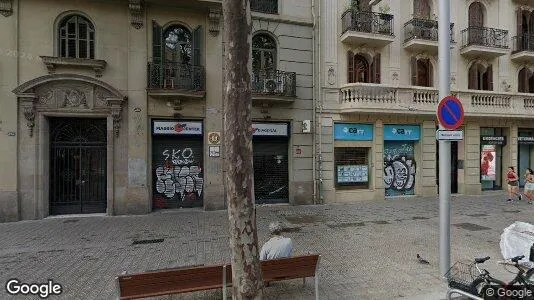 Kontorslokaler för uthyrning i Barcelona Eixample – Foto från Google Street View