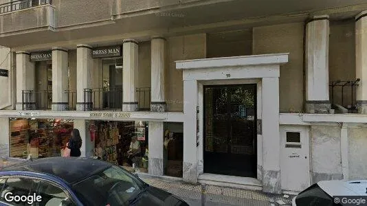 Kontorlokaler til leje i Athen Exarchia - Foto fra Google Street View