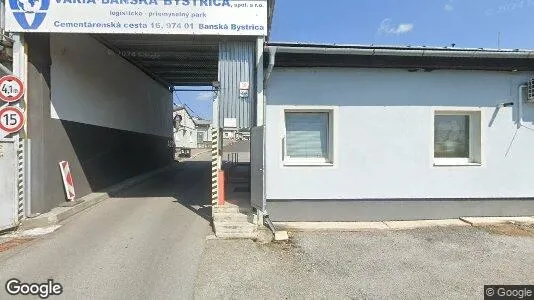 Commercial properties for rent i Banská Bystrica - Photo from Google Street View