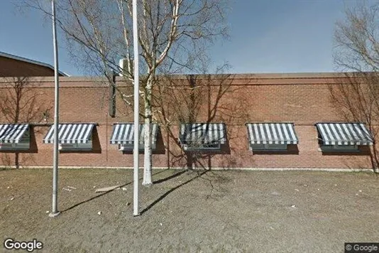 Verkstedhaller til leie i Umeå – Bilde fra Google Street View